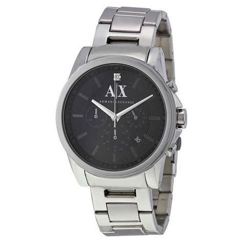 watch armani exchange mens serie diamont